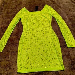 Sexy Rhinestone party dress